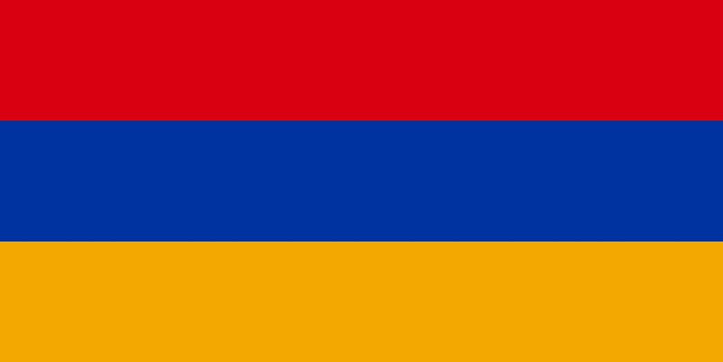 Sticker flag of Armenia 5-60cm Weatherproof ES-FL-ARM