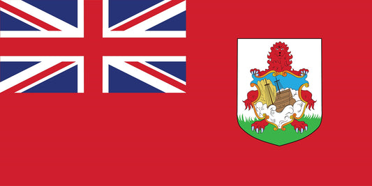 Sticker flag of Bermuda 5-60cm Weatherproof ES-FL-BER