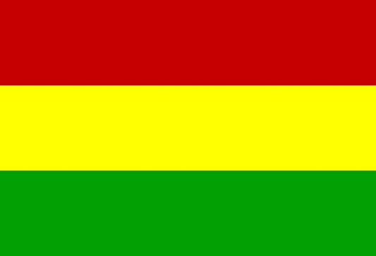 Sticker flag of Bolivia 5-60cm Weatherproof ES-FL-BOL