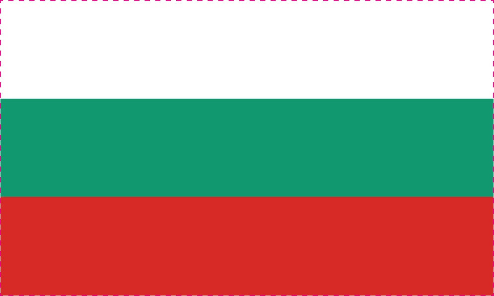 Sticker flag of Bulgaria 5-60cm Weatherproof ES-FL-BUL