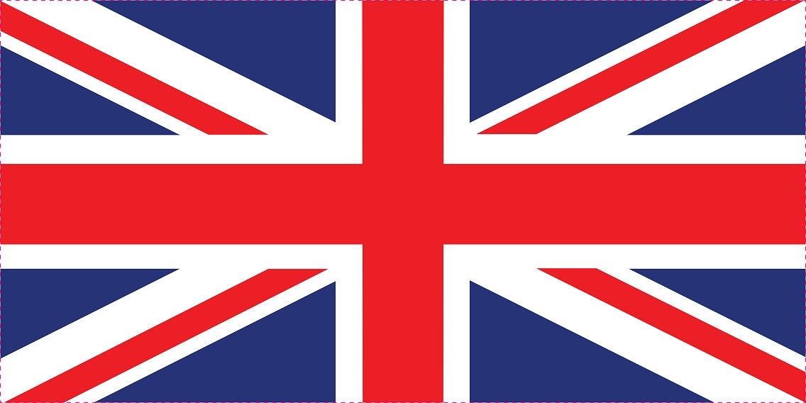 Sticker flag of Great Britain 5-60cm Weatherproof ES-FL-GRB