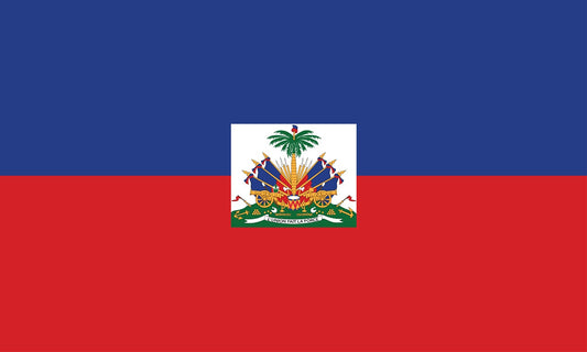 Sticker flag of Haiti 5-60cm Weatherproof ES-FL-HAI