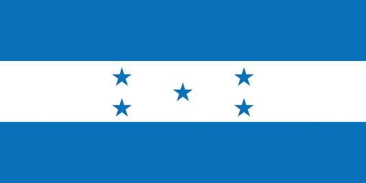 Sticker flag of Honduras 5-60cm Weatherproof ES-FL-HON