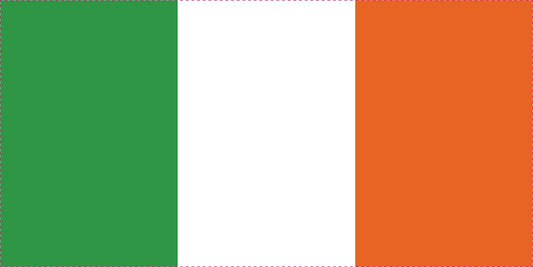 Sticker flag of Ireland 5-60cm Weatherproof ES-FL-IRL