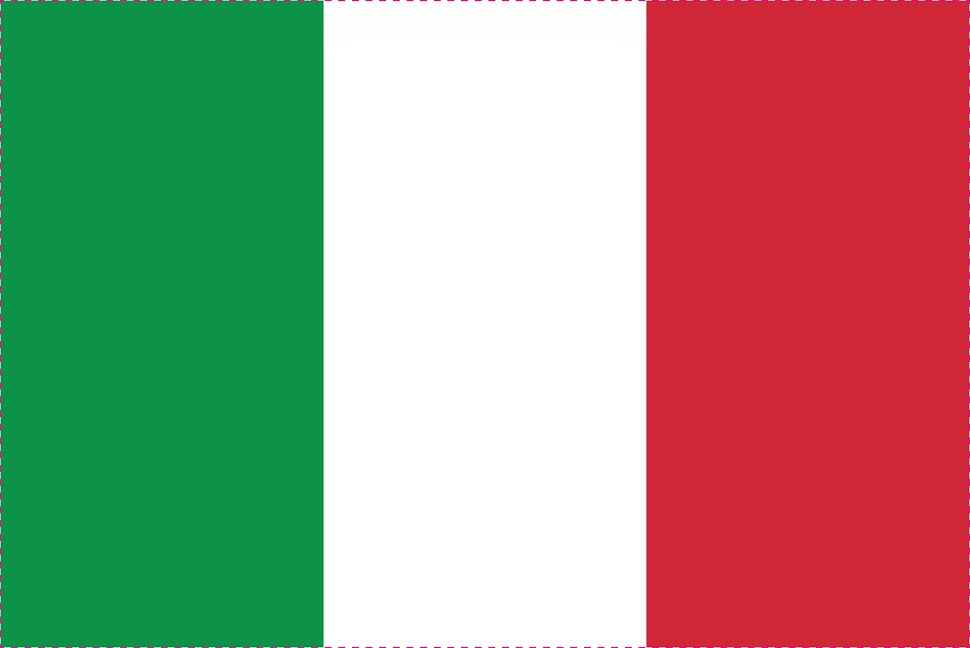 Sticker flag of Italy 5-60cm Weatherproof ES-FL-ITL