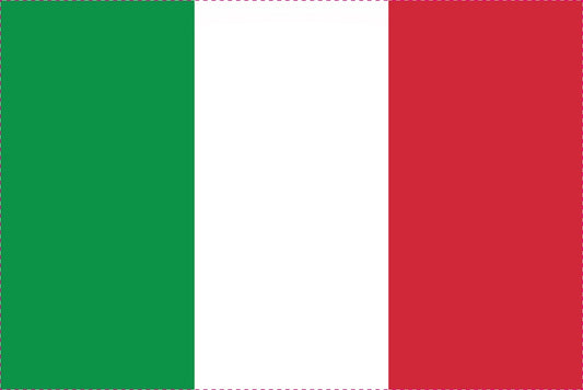 Sticker flag of Italy 5-60cm Weatherproof ES-FL-ITL