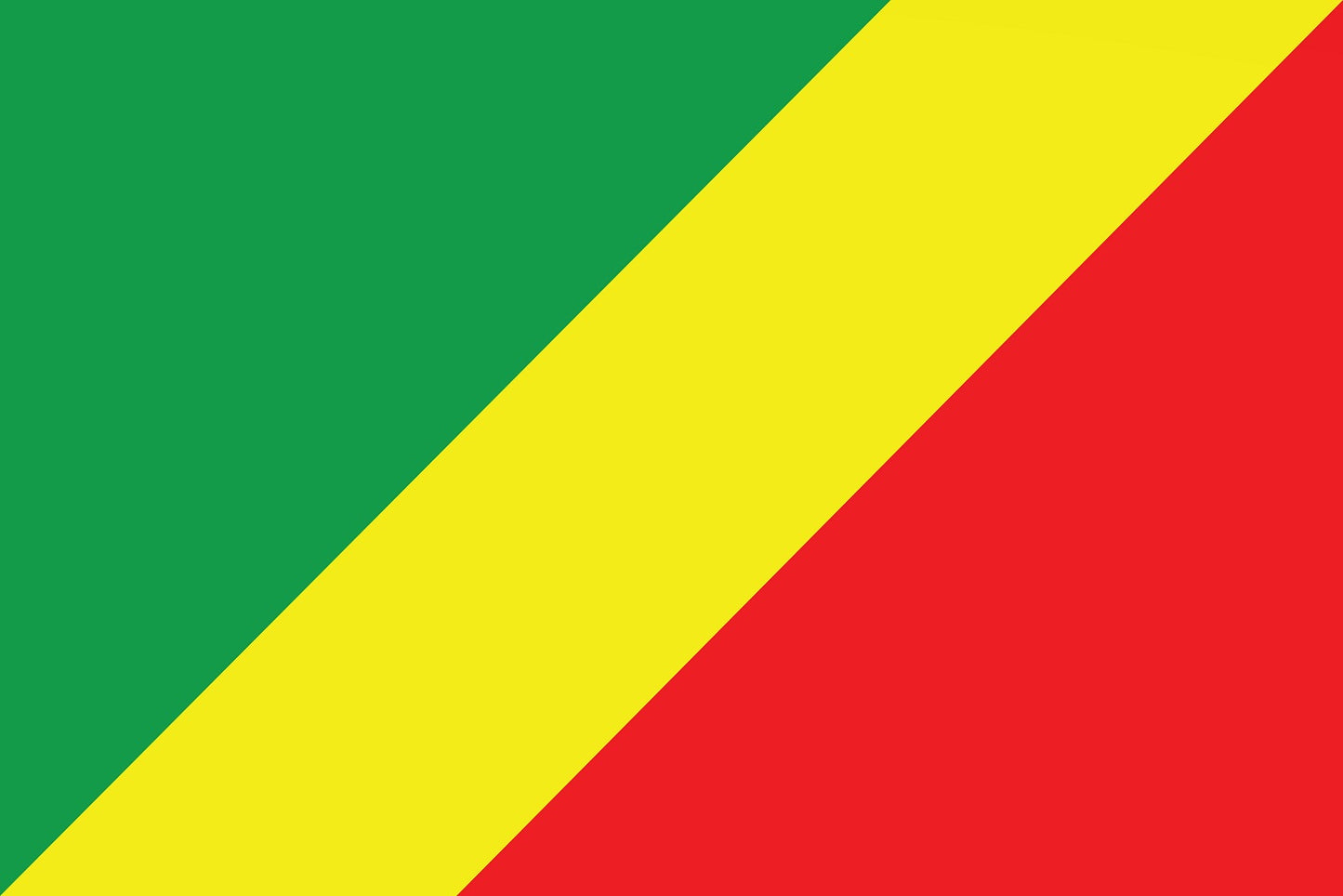 Sticker flag of the Democratic Republic of the Congo 5-60cm Weatherproof ES-FL-KON