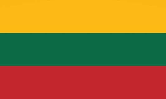 Sticker flag of Lithuania 5-60cm Weatherproof ES-FL-LIT