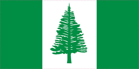 Sticker flag of Norfolk Islands 5-60cm Weatherproof ES-FL-NOR