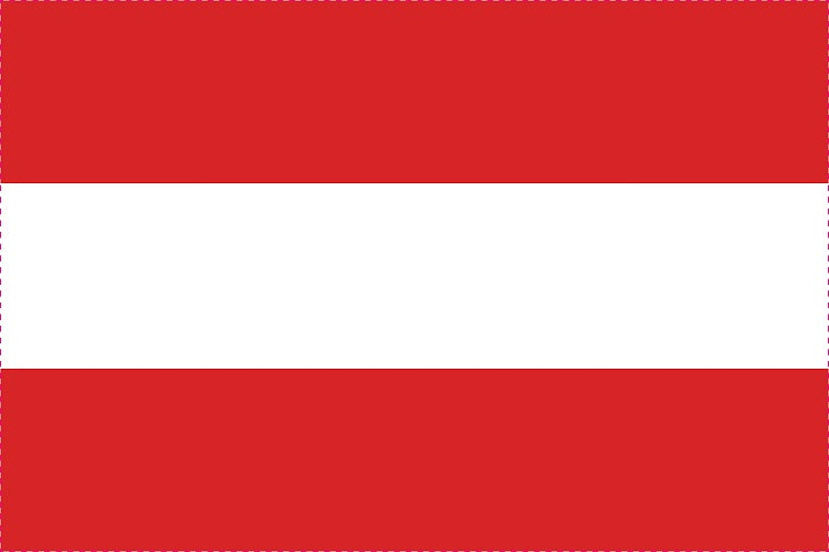 Sticker flag of Austria 5-60cm Weatherproof ES-FL-OST