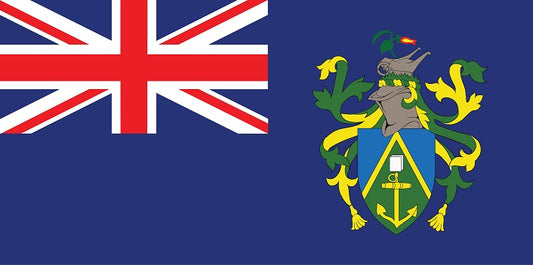 Sticker flag of Pitcairn Islands 5-60cm Weatherproof ES-FL-PIT