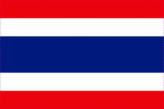 Sticker flag of Thailand 5-60cm Weatherproof ES-FL-THA