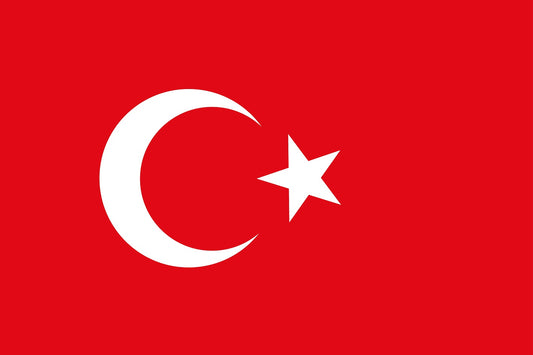 Sticker flag of Turkey and Tobago 5-60cm Weatherproof ES-FL-TKY