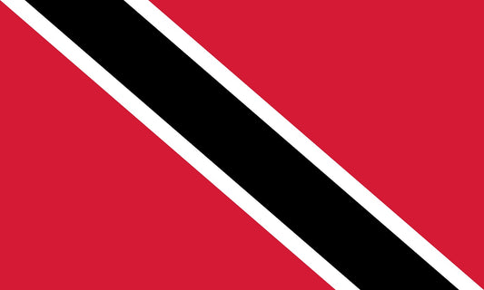 Sticker flag of Trinidad and Tobago 5-60cm Weatherproof ES-FL-TNT