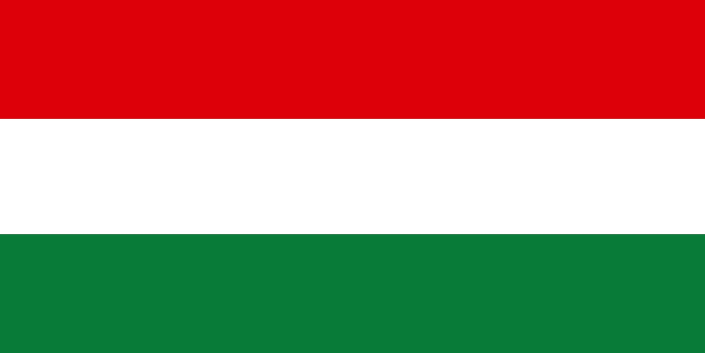 Sticker flag of Hungary 5-60cm Weatherproof ES-FL-UNG