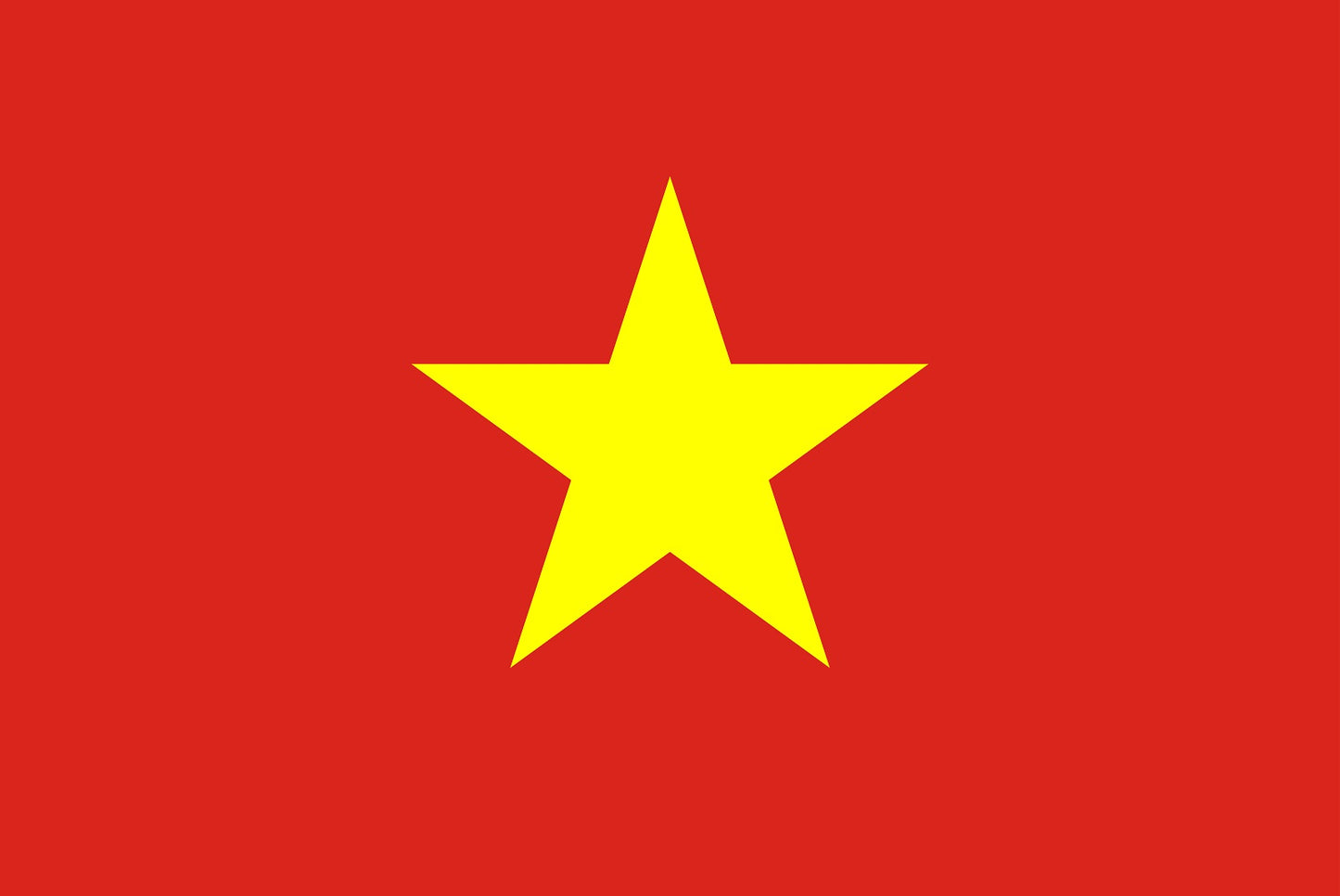 Sticker flag of Vietnam 5-60cm Weatherproof ES-FL-VTM