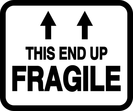 Fragile - Fragile sticker "This end up fragile" LH-FRAGILE-H-10700-88-0