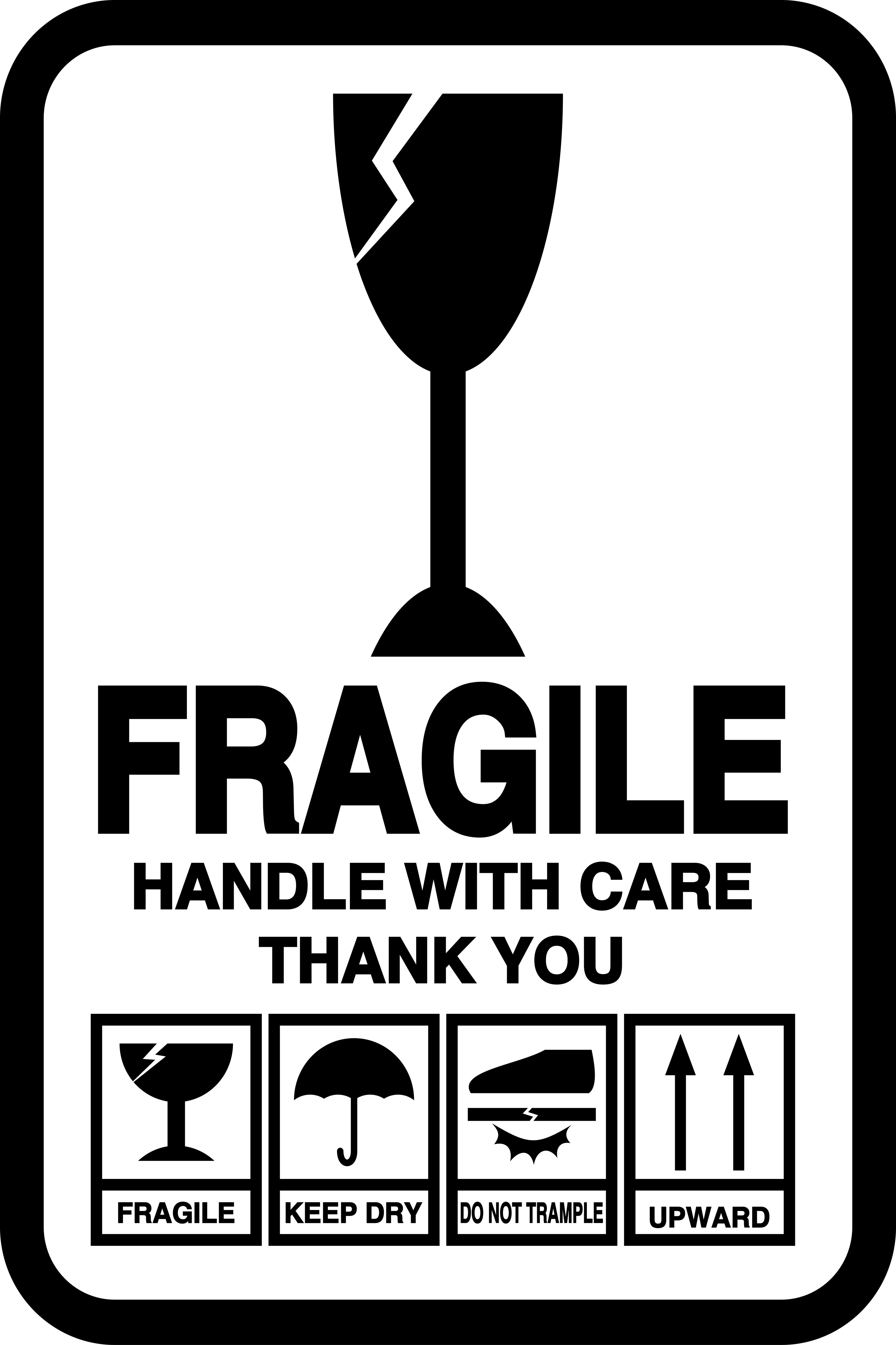 Fragile - Fragile sticker 