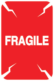 Fragile - Fragile sticker "Fragile " LH-FRAGILE-V-10400-0-14