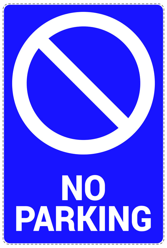 No parking Sticker "No parking " LH-NPRK-2120-44