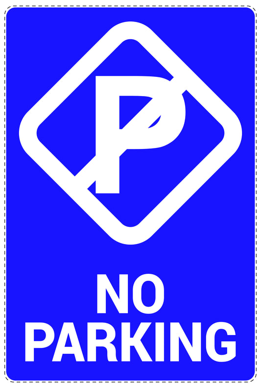 No parking Sticker "No parking" LH-NPRK-2230-44