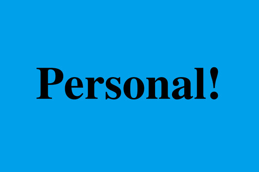 1000 stickers office organization "Personal!" made of paper LH-OFFICE1800-PA