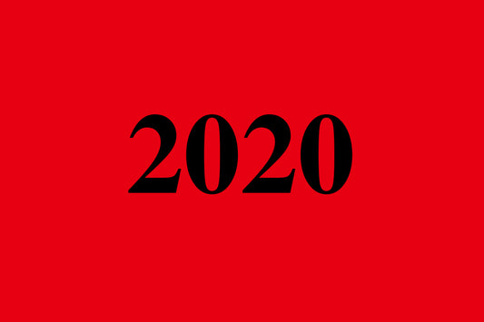 1000 stickers office organization "2020" made of paper LH-OFFICE6100-PA