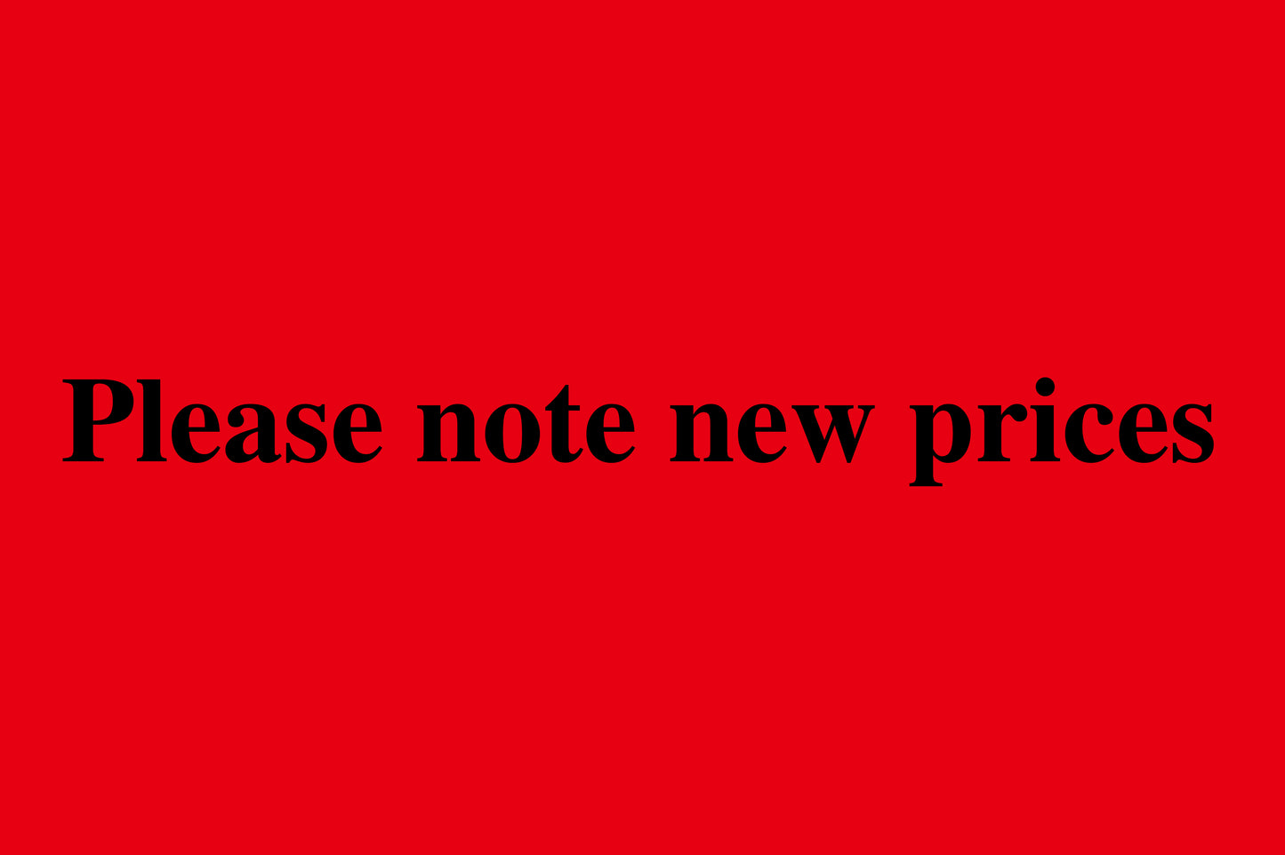 1000 stickers office organization "Please note new prices" made of paper LH-OFFICE900-PA