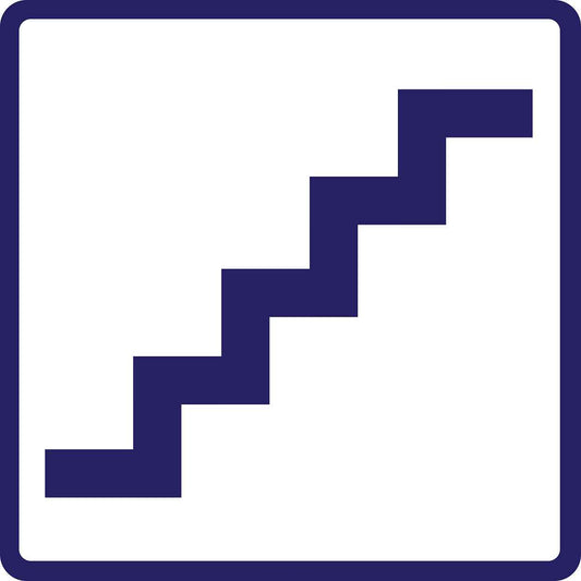 Building sticker pictograms "Stairs" 5-30 cm LH-PIKTO2100-44