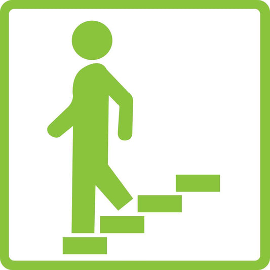 Building sticker pictograms "Walk down stairs" 5-30 cm LH-PIKTO2130-67