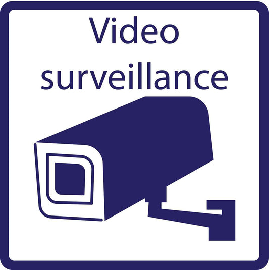 Building sticker pictograms "Video Surveillance" 5-30 cm LH-PIKTO2200-44