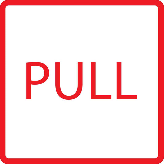 Building sticker pictograms "Pull" 5-30 cm LH-PIKTO4320-14