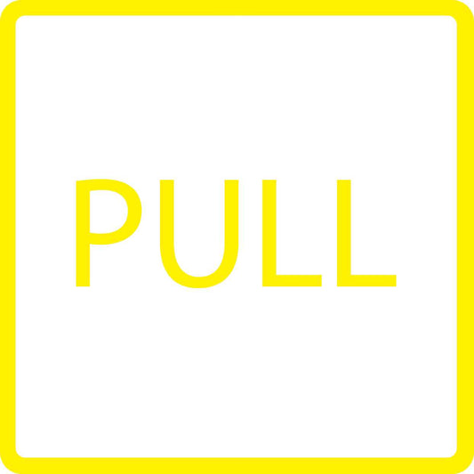 Building sticker pictograms "Pull" 5-30 cm LH-PIKTO4320-3