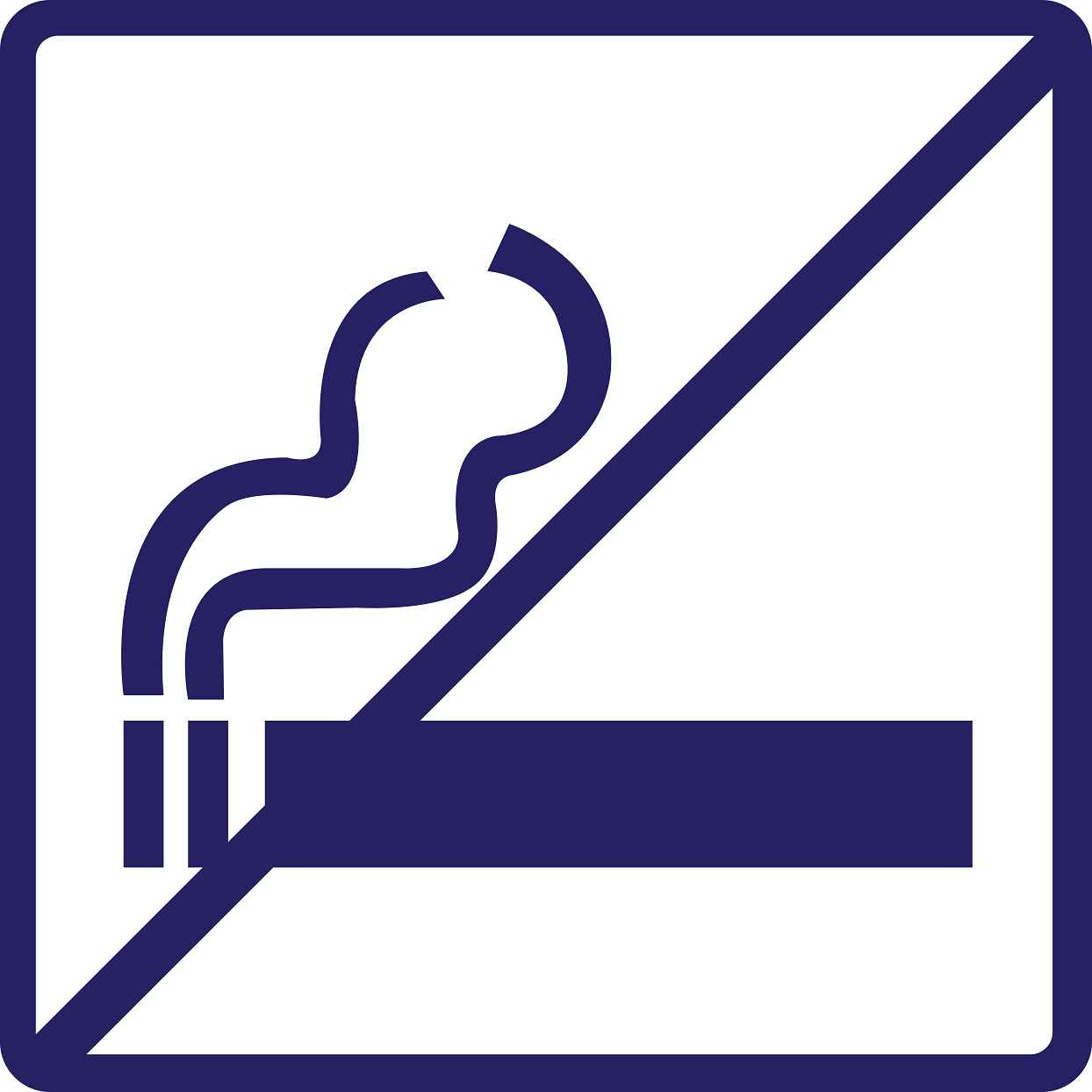 Building sticker pictograms "Smoking not allowed" 5-30 cm LH-PIKTO4410-44