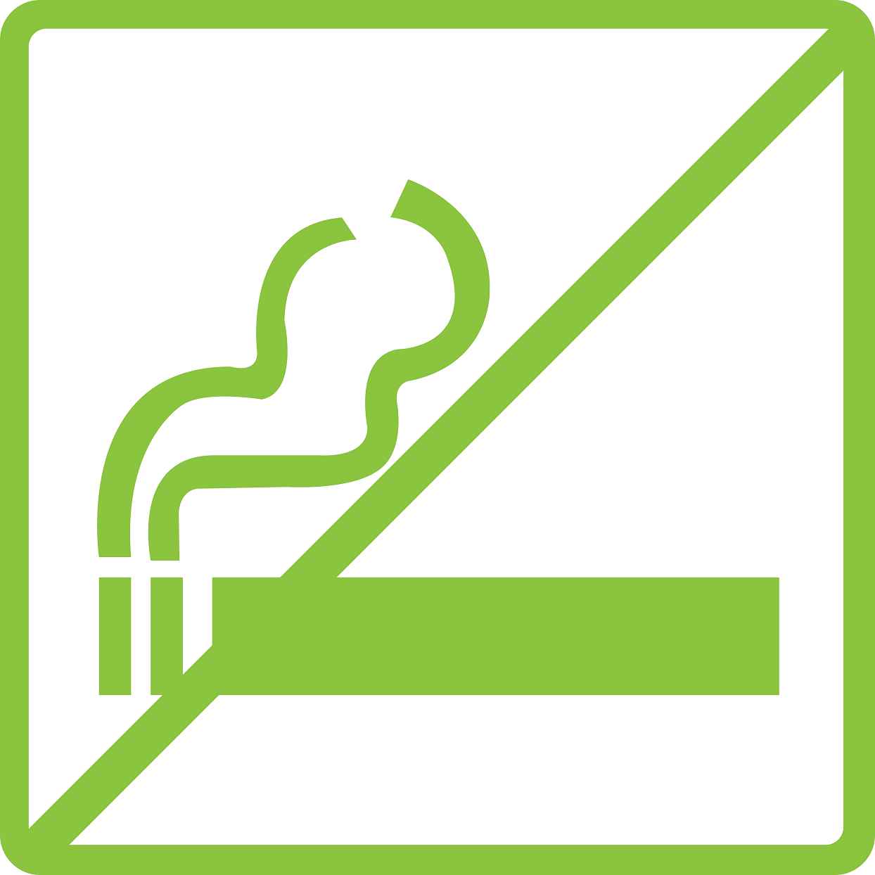 Building sticker pictograms "Smoking not allowed" 5-30 cm LH-PIKTO4410-67