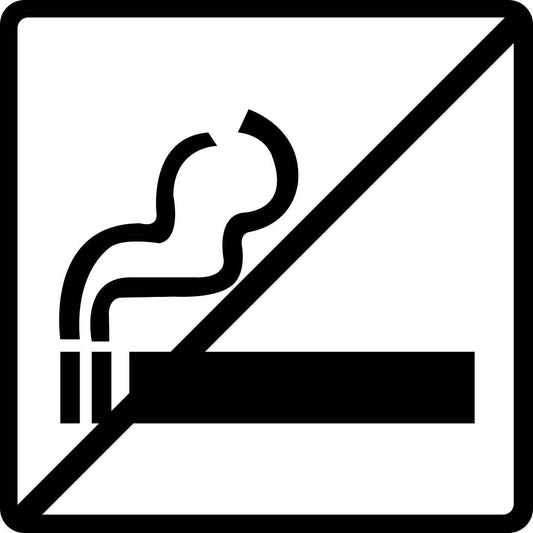 Building sticker pictograms "Smoking not allowed" 5-30 cm LH-PIKTO4410-88