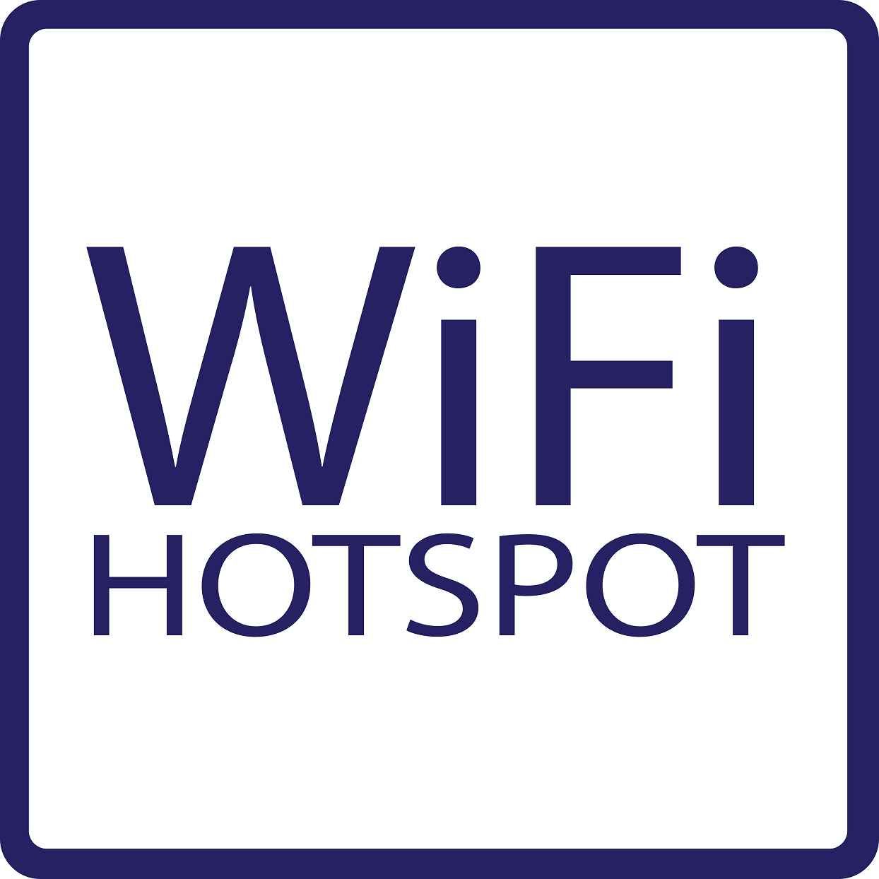 Building sticker pictograms "Wifi hotspot" 5-30 cm LH-PIKTO5250-44