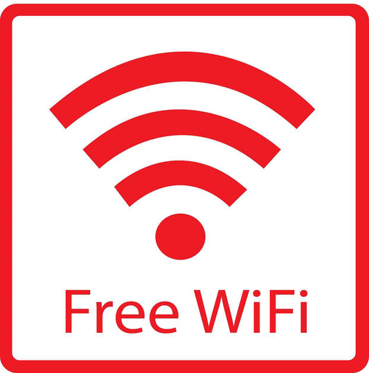 Building sticker pictograms "Free wifi" 5-30 cm LH-PIKTO5260-14