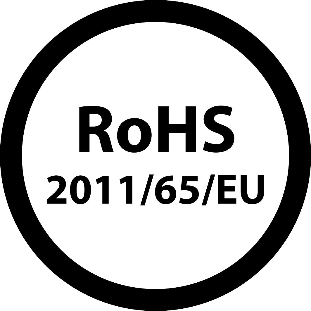 1000 labels RoHS 10-50mm  LO-ROHS-10500 Waterproof