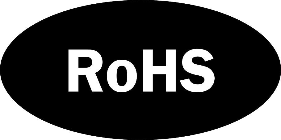 1000 labels RoHS  10-50mm  LO-ROHS-10600 Waterproof