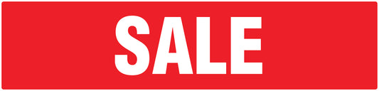 Promotional stickers rectangular "Sale" 2-7 cm LH-SALE-1000-RE-50x12-14-0