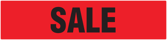 Promotional stickers rectangular "Sale" 2-7 cm LH-SALE-1000-RE-50x12-14-88