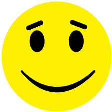 1000 smiley stickers 2-10 cm large quantities particularly affordable LH-SMI-0260